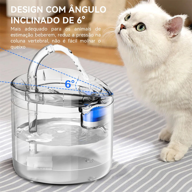 Dispenser de água automático inteligente para cães e gatos
