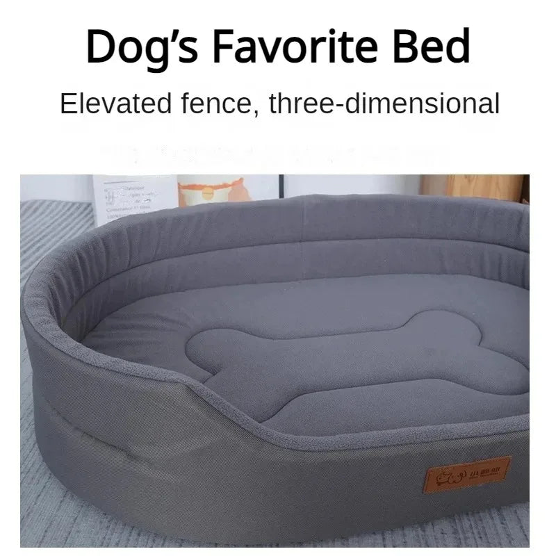 Cama para animais de estimação, cães grandes, médios e pequenos