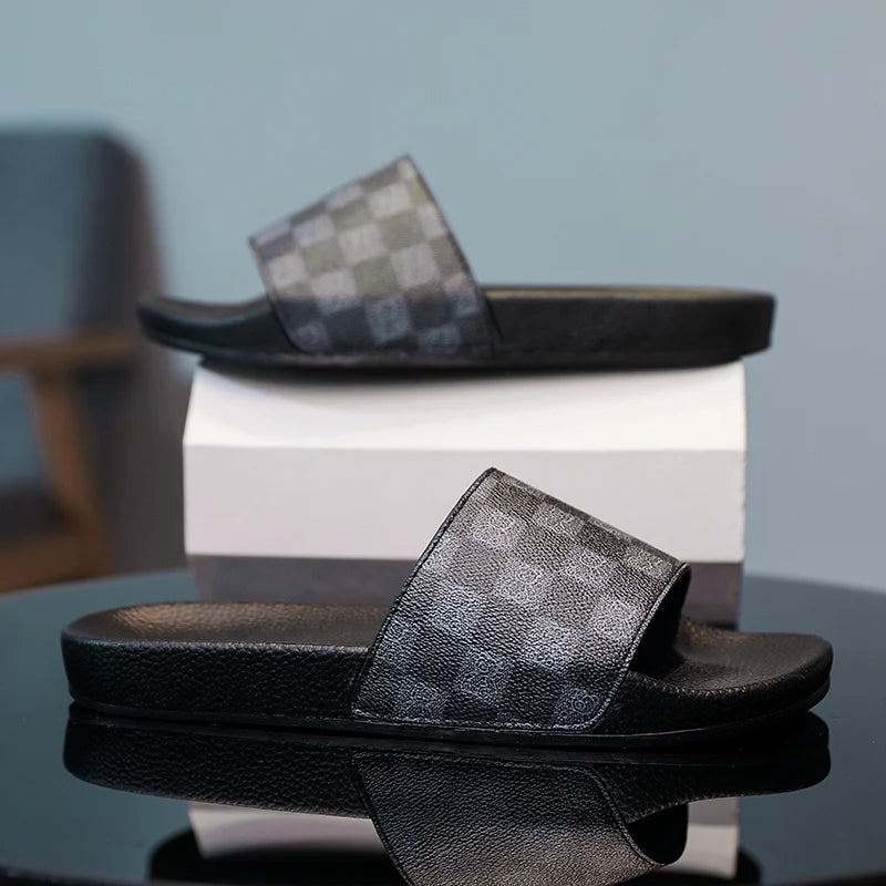Chinelos de verão para homens e mulheres chinelos de sola macia EVA para ambientes internos sandálias rasas sapatos de praia para áreas externas chinelos masculinos